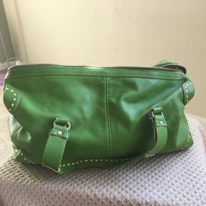 Tommy Hilfiger Apple Green Handbag Purse